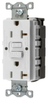 GFCI Duplex Receptacle - GFRST20SNAPW - Hubbell Incorporated