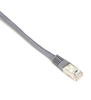 3-ft Gray CAT5e 100-MHz Ethernet Patch Cable F/UTP CM Stranded - EVNSL0172GY-0003 - Black Box