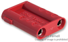 Double Banana Plug Splice, 15A, Red; Gender Pomona - 77B1789 - Newark, An Avnet Company