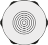 KEL-SCDP-TR multi-range cable entry grommets- with metric threads M25 - M63, for single cables with diameters up to 52 mm / IP65 -- 44072 - Image