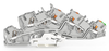 Multilevel installation terminal block - 2205-7545 - WAGO