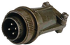Mil Spec Circular Conn, Plug, 3P, 22-2; Military Specification Amphenol Industrial - 34H5366 - Newark, An Avnet Company