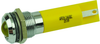 Panel Mount Indicator, Led, 12Mm, Yellow, 2.1V; Led Color Apem - 15R9862 - Newark, An Avnet Company