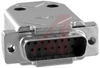connector,d-sub kit,15 crimp contact plug w/contacts and metalized plastic hood - 70172319 - Allied Electronics, Inc.