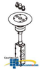 Legrand - Wiremold RC7AFFTC Series Flush Furniture Feed.. - RC7AFFTC - TelephoneStuff.com