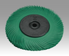 3M Scotch-Brite Ceramic BB-ZB Radial Bristle Brush - Coarse Grade - 1 1/4 in Center Hole - 8 in Outside Diameter - 33081 - 048011-33081 - R. S. Hughes Company, Inc.