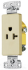 Duplex/Single Receptacle - RRD201I - Hubbell Incorporated