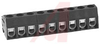 Plug; Modular; 9; 10 A; 300 V; 22 to 14AWG; Polyamide 6.6; Gray; 1.77 in. - 70078345 - Allied Electronics, Inc.