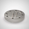 Single Mode 633nm Fiber Optic Feedthrough, FC/APC Connector, 3 Feedthrough, 4.50″ Conflat Flange -- A14866-8-CF - Image