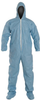 Dupont Safespec TM122S BU Blue Medium Tempro Disposable Chemical-Resistant Coveralls - Fits 24 1/4 in Chest - 28 in Inseam - TM122SBUMD002500 - TM122SBUMD002500 - R. S. Hughes Company, Inc.