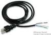 Power Cord, Nema5-15P, 8Ft, 10A, Black; Connector Type A Multicomp - 11J3536 - Newark, An Avnet Company