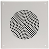 For 8 Inch O.d. Speaker, Square, Vandal Resistant, Stud-Mount, Stainless Steel, White Powder Coat Finish Quam Nichols - 07X1776 - Newark, An Avnet Company