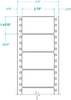 General Purpose Label - Pinfeed - 111003 - Western Numerical Control