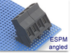 High Current Fixed Terminal Block -- ESPM  Angled Series - Image