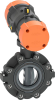 Valves - Plastic-Valves - butterfly-Valves - double-eccentric -- 199243632 - Image