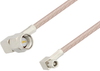 SMA Male Right Angle to SMC Plug Right Angle Cable 50 CM Length Using RG316 Coax - PE3740-50CM - Pasternack