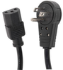 8 Foot Power Cord With 360° Rotating Right Angle Plug; Connector Type A Quail Electronics - 27T7094 - Newark, An Avnet Company