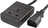 Power Cord, Iec 60320 C14-Mains Uk, 0.5M; Cable Length Metric Pro Elec - 07AH4492 - Newark, An Avnet Company
