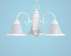 Mid. Chandeliers-Glass Down - 730383 - Capital Lighting, Inc.