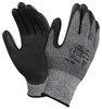 Ansell HyFlex 11-651 Gray 7 Knit Cut & Puncture-Resistant Gloves - ANSI 4 Cut Resistance - Polyurethane Palm & Fingertips Coating - 076490-24186 - 076490-24186 - R. S. Hughes Company, Inc.