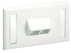 Horizontal Faceplate, 2 Module, Gray; Accessory Type Panduit - 84K3320 - Newark, An Avnet Company