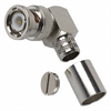 BNC Connector Plug, Male Pin 50 Ohm Free Hanging (In-Line), Right Angle Solder - 43-112594 - Utmel Electronic Limited