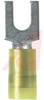 TERMINAL,FORK NYLON INSULATED; 12-10AWG; #10 STUD - 70044371 - Allied Electronics, Inc.