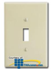 Leviton 1-Gang 1-Toggle Oversized Thermoset Wallplate - 86101 - TelephoneStuff.com