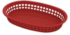 Round End Rectangle Food Baskets - 65878 - U.S. Plastic Corporation
