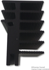 Heat Sink, Extruded, For Lock-In Retaining Spring, To-3P, To-218, To-220, To-247, To-248, 5.7 C/w Rohs Compliant Fischer Elektronik - 46T6897 - Newark, An Avnet Company