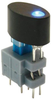 Pb Sw, Dpdt, 0.1A, 30Vdc, Blue, Solder; Product Range E-Switch - 40T9552 - Newark, An Avnet Company