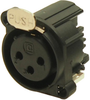 Xlr Connector, R/a Rcpt, 3Pos, Pcb Rohs Compliant Cliff Electronic Components - 36AJ6110 - Newark, An Avnet Company