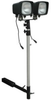 HID Work Light - Trailer Hitch Bracket Mount - 2 X 70 Watt HID Flood Light - 12,600 Lumen - 12/24VDC - HIDTH-66X2-70W - Larson Electronics LLC