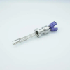 Thermocouple Feedthrough, Type E, 3 Pairs, Miniature Connectors, 1.33″ Conflat Flange - A0734-3-CF - MPF Products, INC.