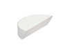 D-shaped Pickoff Mirror, Ø25.4 mm, Broadband Dielectric, 488-694 nm -- 10DD20BD.1 - Image