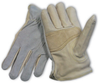 PIP Maximum Safety 122-169 Tan Small Grain, Split Cowhide Leather Full Fingered Work & General Purpose Gloves - Uncoated - 9 in Length - 616314-10385 - 616314-10385 - R. S. Hughes Company, Inc.