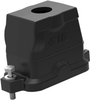 Hood, 180 Deg, Screw, Black; Heavy Duty Connector Type Amp Te Connectivity - 25AC3893 - Newark, An Avnet Company