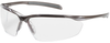 Bouton Optical Commander 250-33 Polycarbonate Standard Safety Glasses Clear Lens - Gloss Bronze Frame - 616314-30397 -- 616314-30397