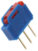 Slide Switch, Spdt, 0.5A, 12V, Tht Rohs Compliant Apem - 73AJ9433 - Newark, An Avnet Company