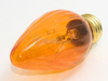 25 Watt, 130 Volt F15 Amber Fiesta Decorative Bulb - 421225 - bulbs.com