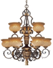 N6008-476 Nine Light Chandelier - N6008-476 - Minka Group