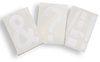 ToughStripe Die-Cut White Punctuation - 121908 - Brady Corporation
