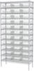 Shelving, Wire Shelving Kit, 14x36x74, 36 Bins -- AWS143630170SC - Image