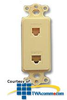 ICC Decorex Insert - Voice/Cat 5e - IC107DK2 - TelephoneStuff.com