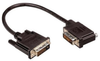 DVI-D Dual Link DVI Cable Male / Male Right Angle,Left 3.0 ft - MDA00032-3F - MilesTek Corporation