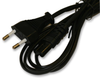 Power Cord, Euro-Iec 60320 C7, 2M, Black Rohs Compliant Pro Elec - 78AH2025 - Newark, An Avnet Company