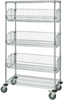 Mobile Basket Unit, 2Shelves, 5Baskets; No. Of Bins Quantum Storage - 42AC5098 - Newark, An Avnet Company