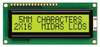 Display, Alphanumeric, 16X2, Yellow/grn; Character Count X Line Midas - 03AC3436 - Newark, An Avnet Company