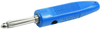 Banana Plug, 16A, Screw, Blue; Gender Deltron Components - 45M6880 - Newark, An Avnet Company