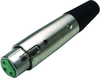 Connector, Xlr, Jack, 3 Position; No. Of Contacts Switchcraft/conxall - 27F066 - Newark, An Avnet Company